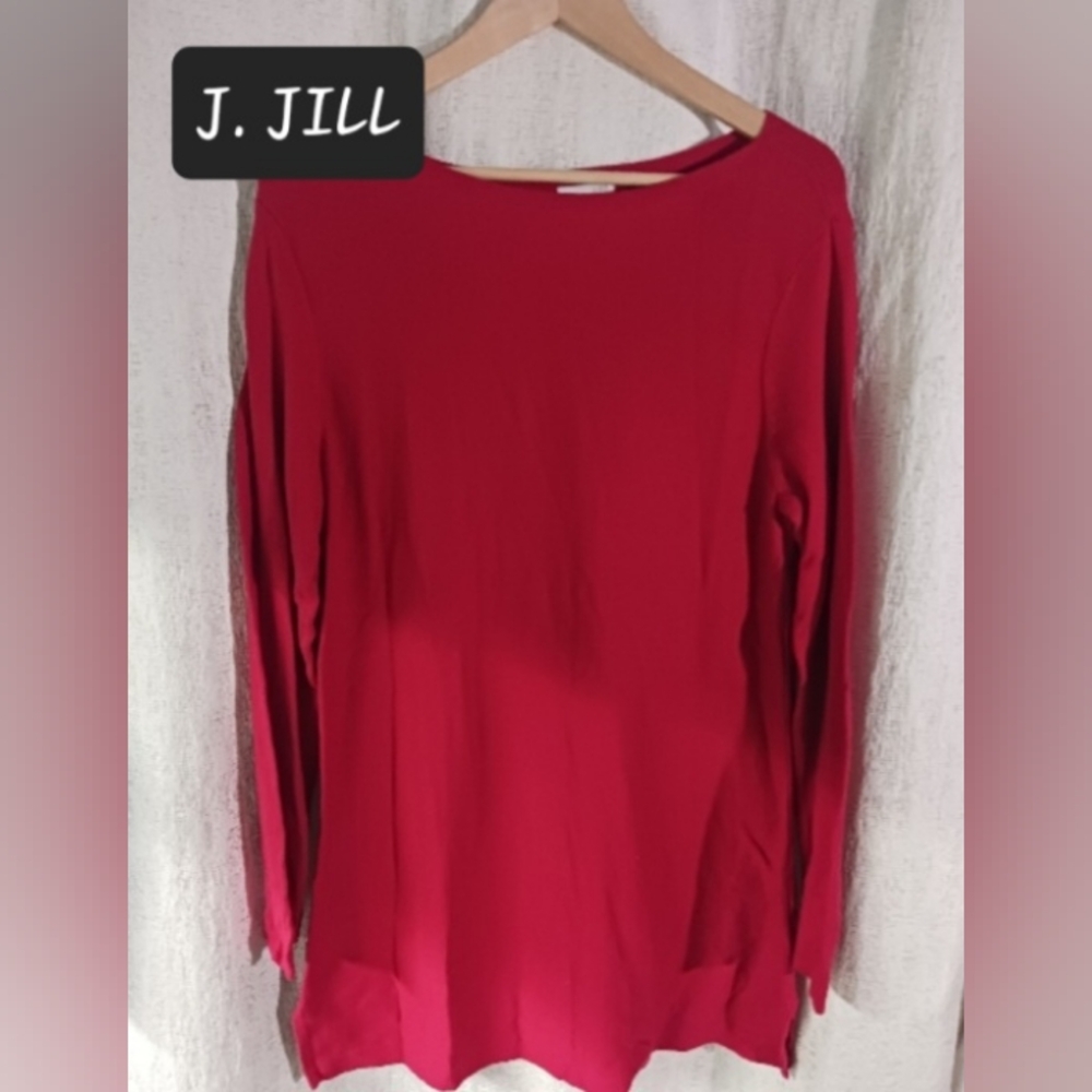 J JILL tunic sweater womens size medium lightweight perfect for layering
